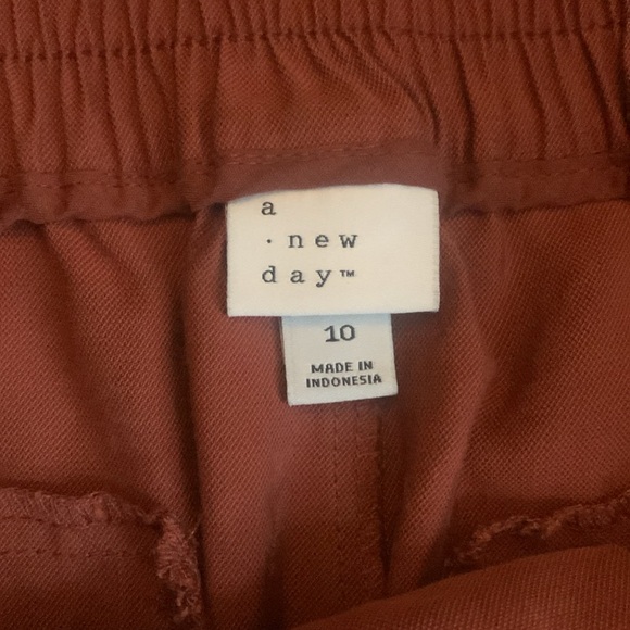 A New Day size 10 rust colored pants - Picture 3 of 4